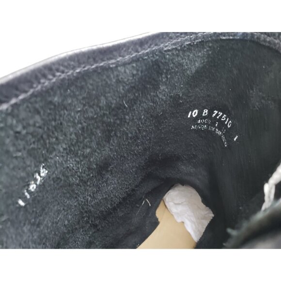 Frye Engineer Moto Biker Mid Calf Harness Boots Black Leather Womens Size 10B - Picture 6 of 12